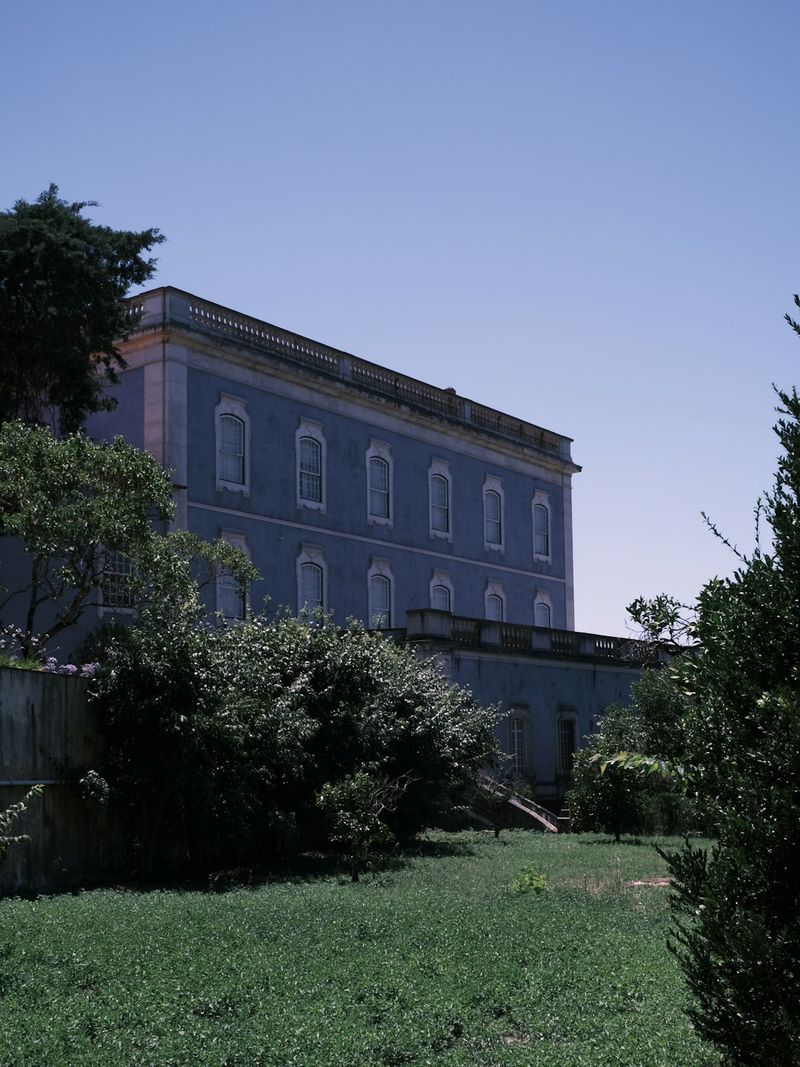 A large building with a clock on the front of it